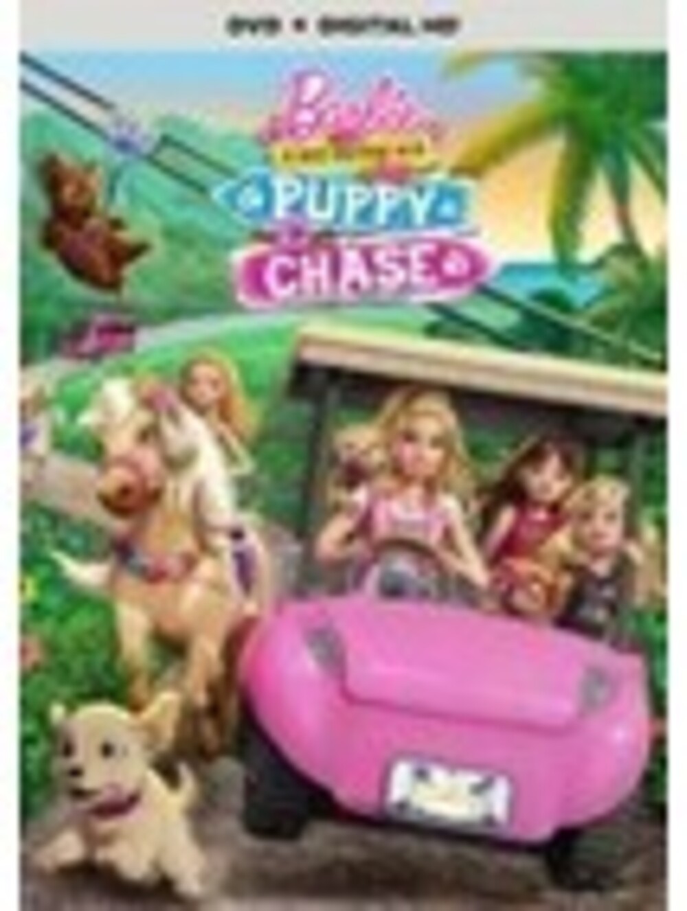 Barbie & Her Sisters in a Puppy Chase (DVD, 2016)